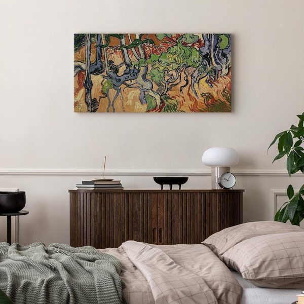 Tableau - Vincent Van Gogh – Tree roots