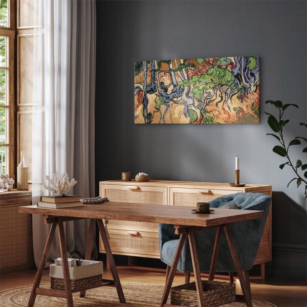 Tableau - Vincent Van Gogh – Tree roots