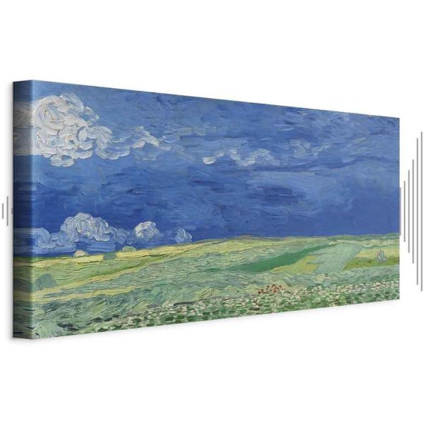 Tableau - Vincent van Gogh – Wheatfield under Thunderclouds