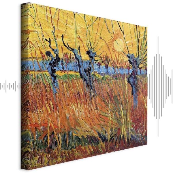 Tableau - Vincent van Gogh – Willows at Sunset Tableau - Vincent van Gogh – Willows at Sunset