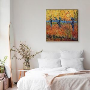 Tableau - Vincent van Gogh – Willows at Sunset