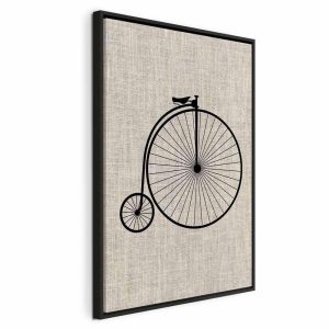 Tableau - Vintage Bicycle (1 Part) Vertical