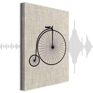 Tableau - Vintage Bicycle (1 Part) Vertical