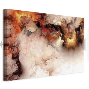 Tableau - Volcanic Abstraction (1 Part) Wide