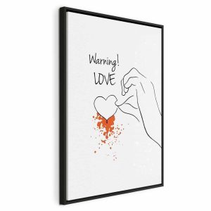 Tableau - Warning! Love (1 Part) Vertical
