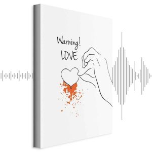 Tableau - Warning! Love (1 Part) Vertical