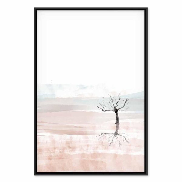 Tableau - Watercolor Landscape (1 Part) Vertical