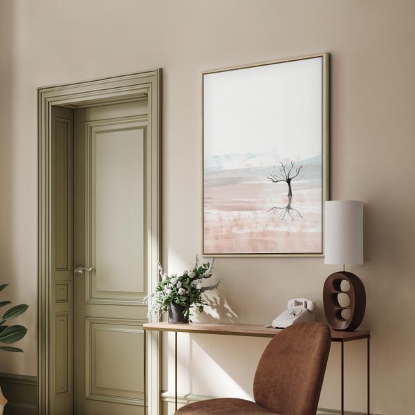 Tableau - Watercolor Landscape (1 Part) Vertical