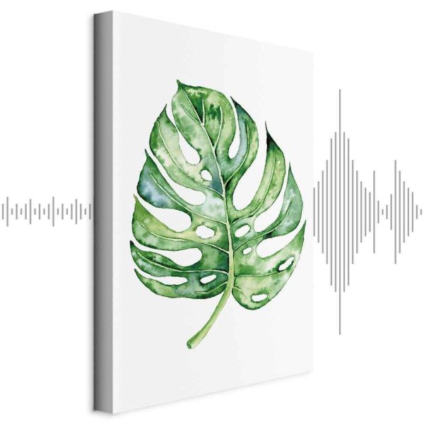 Tableau - Watercolor Monstera (1 Part) Vertical Tableau - Watercolor Monstera (1 Part) Vertical