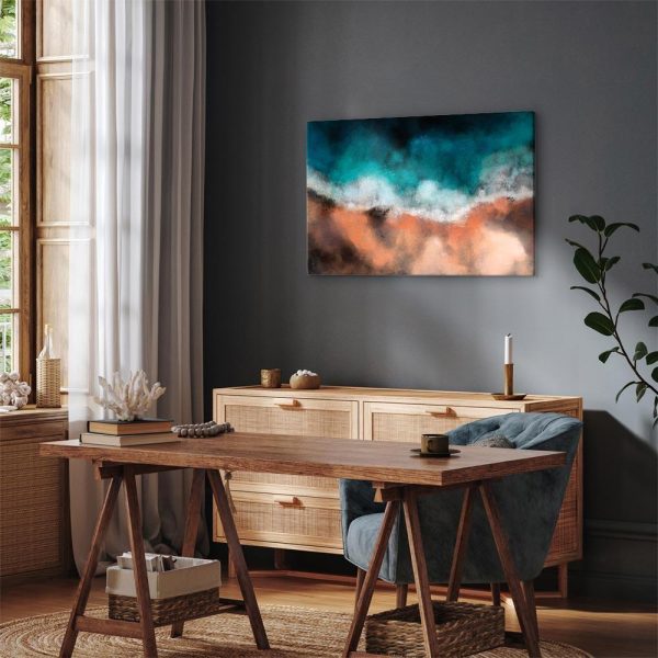 Tableau - Waves in the Sand (1 Part) Wide