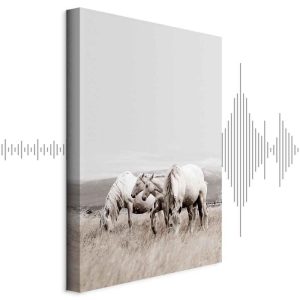 Tableau - White Horses (1 Part) Vertical
