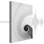 Tableau - White Stairs (1 Part) Vertical