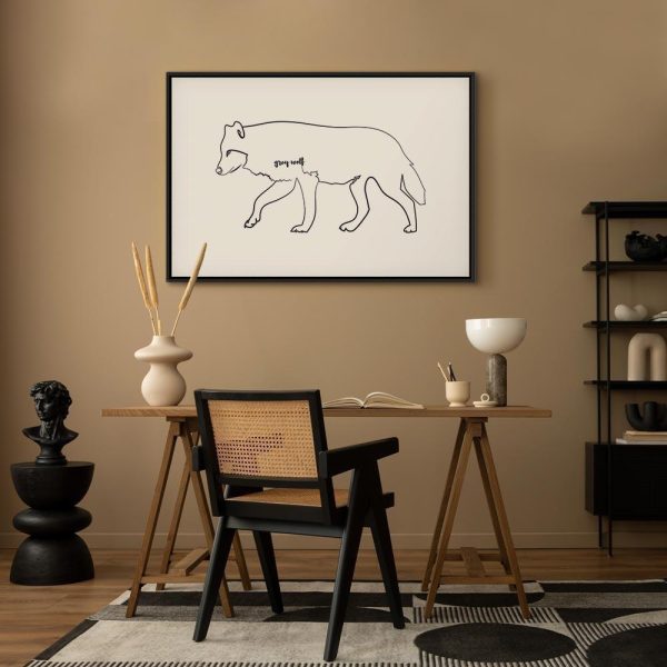 Tableau - Wolf (1 Part) Wide