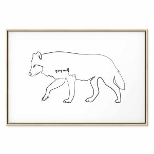 Tableau - Wolf (1 Part) Wide