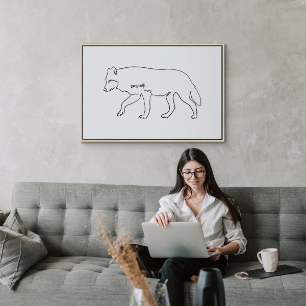 Tableau - Wolf (1 Part) Wide