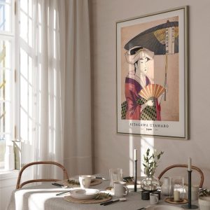 Tableau - Woman With an Umbrella (1 Part) Vertical