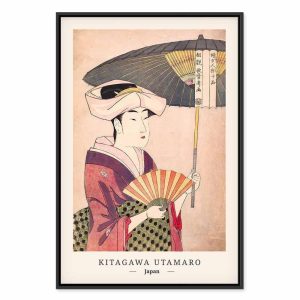 Tableau - Woman With an Umbrella (1 Part) Vertical