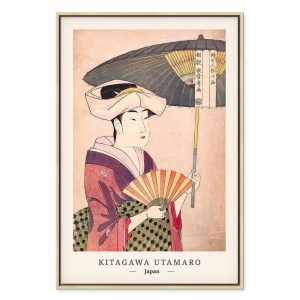 Tableau - Woman With an Umbrella (1 Part) Vertical