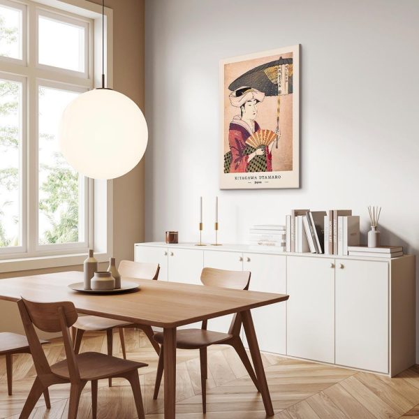 Tableau - Woman With an Umbrella (1 Part) Vertical