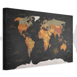 Tableau - World Map: Secrets of the Earth