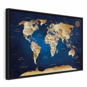 Tableau - World Map: The Dark Blue Depths