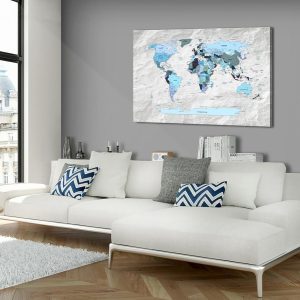 Tableau en liège - Blue Pilgrimages