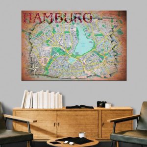 Tableau en liège - Hamburg