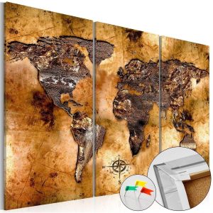 Tableau en liège - Shade of Gold