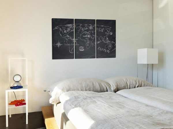 Tableau en liège - Travel broadens the mind (triptych) Tableau en liège - Travel broadens the mind (triptych)