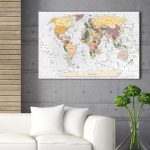 Tableau en liège - World's Walls