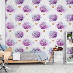 Tapisserie murale - Balloons of Flowers