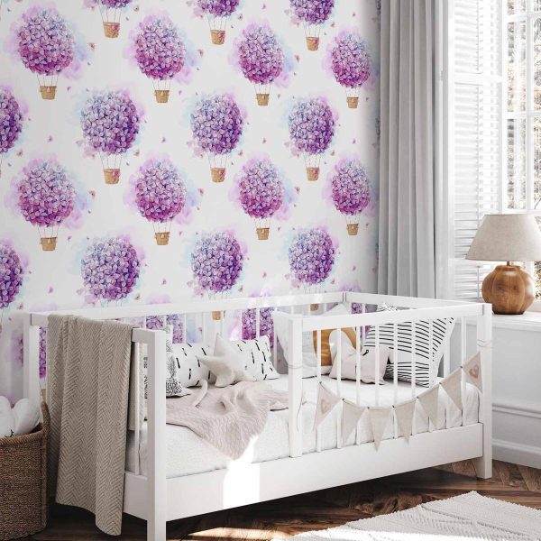 Tapisserie murale - Balloons of Flowers