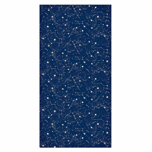 Tapisserie murale - Cosmic Inspirations - Pattern with Stars and Constellations on a Dark Background