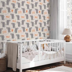 Tapisserie murale - Cute Wolf