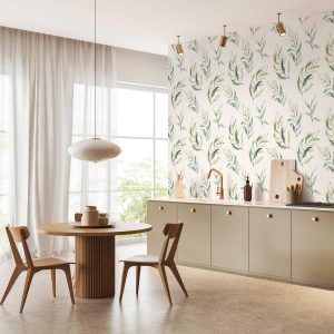 Tapisserie murale - Dancing Green