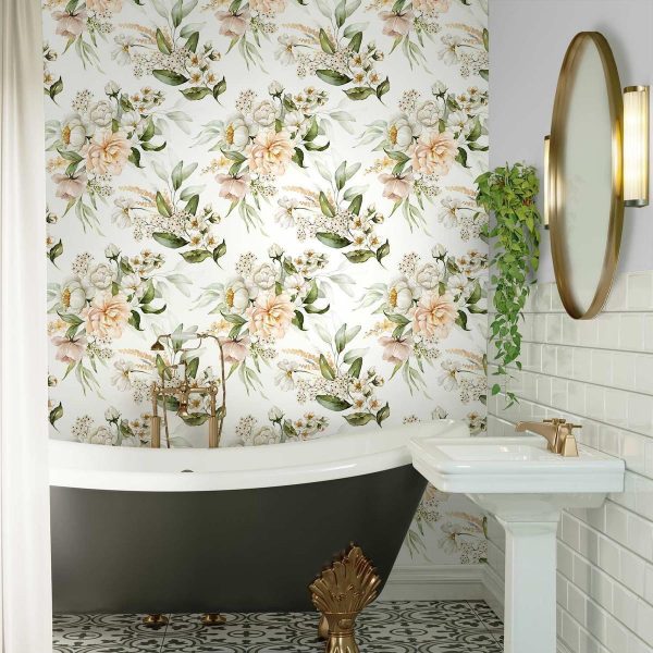 Tapisserie murale - Flowers in the Clouds