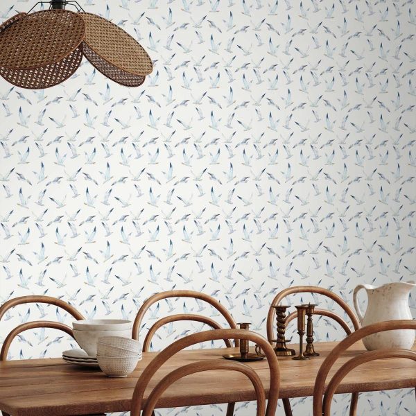 Tapisserie murale - Flying Seagulls