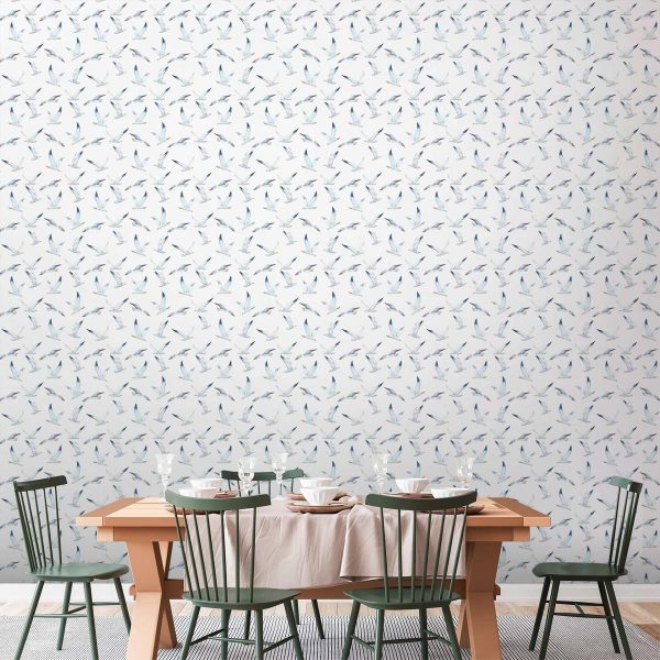 Tapisserie murale - Flying Seagulls