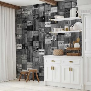 Tapisserie murale - Mosaic of Words