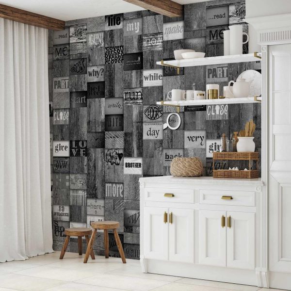 Tapisserie murale - Mosaic of Words