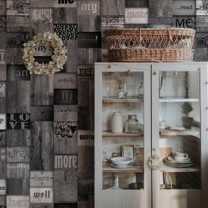 Tapisserie murale - Mosaic of Words