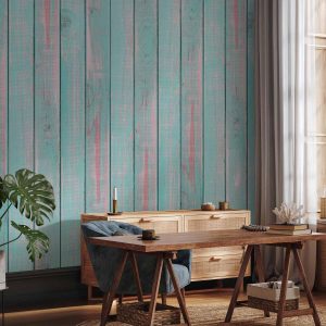 Tapisserie murale - Peppermint clouds