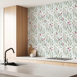 Tapisserie murale - Pink Flower Buds