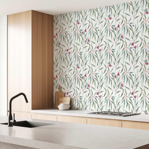 Tapisserie murale - Pink Flower Buds