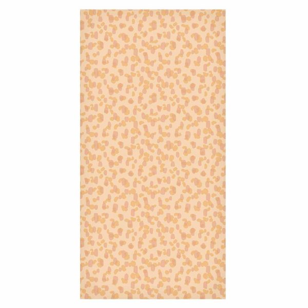 Tapisserie murale - Tiny Dots - optimistic pattern in peach colors