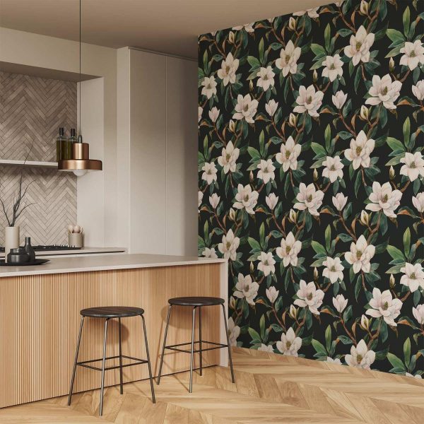 Tapisserie murale - White Magnolias