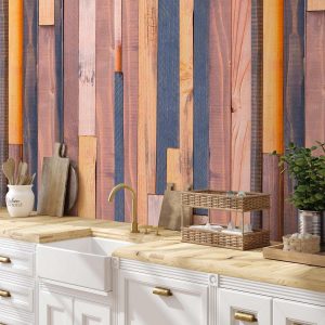 Tapisserie murale - Wooden Alliance