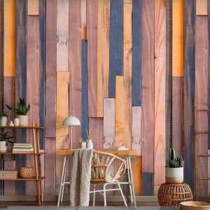 Tapisserie murale - Wooden Alliance