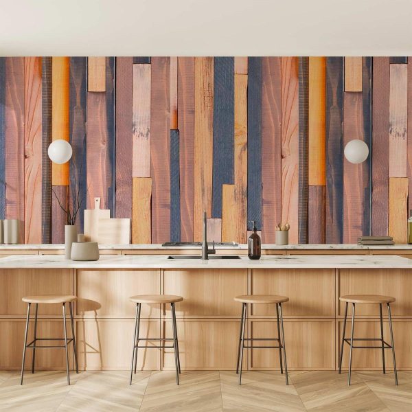 Tapisserie murale - Wooden Alliance