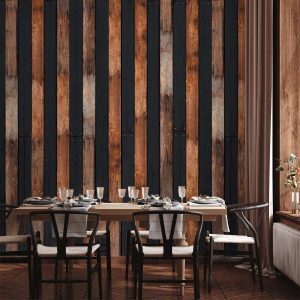 Tapisserie murale - Wooden duo